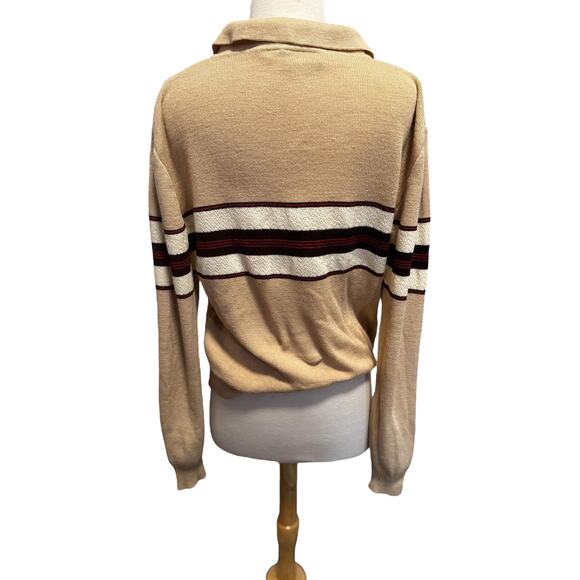 vintage cavallini fishermen / surfer style sweater size L - Picture 2 of 6